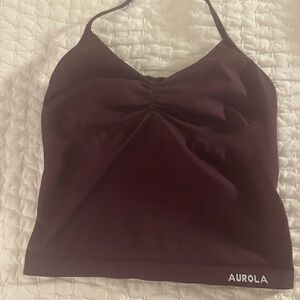 AUROLA Women's Elegant Burgundy Camisole